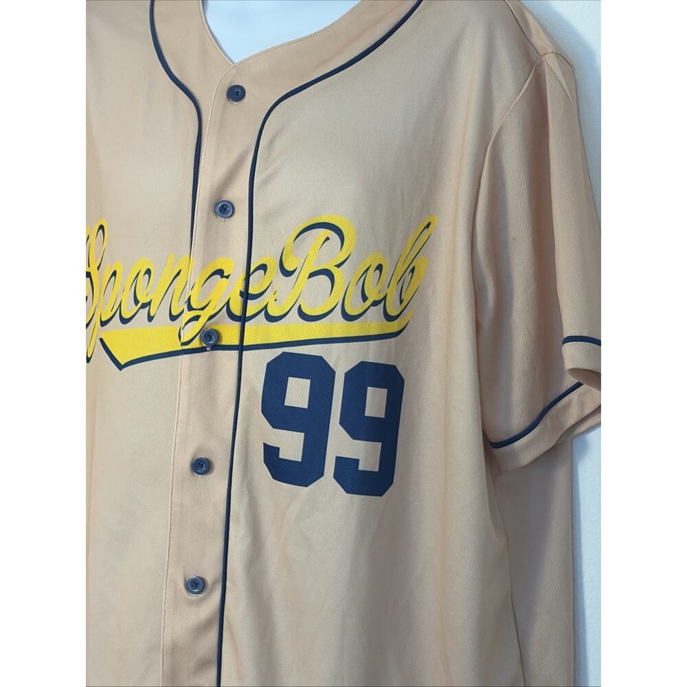 spongebob baseball jersey xl men - Picture 2 of 5